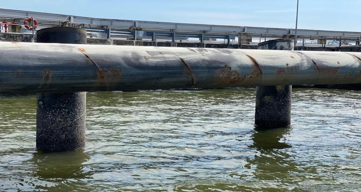 Jetty Crash Barrier Corrosion Assessment