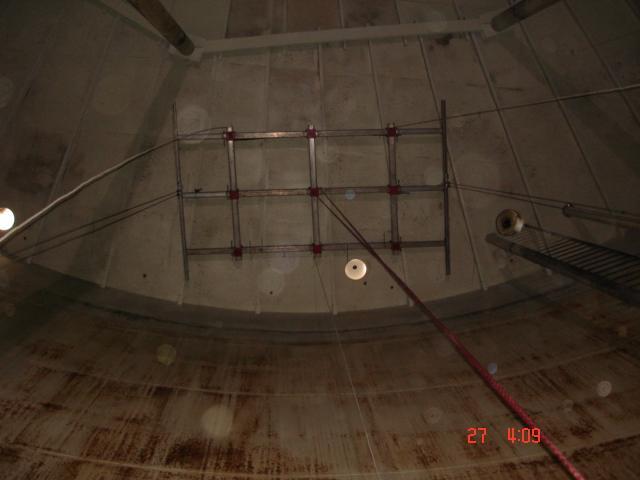 Securing System to Roof Underside