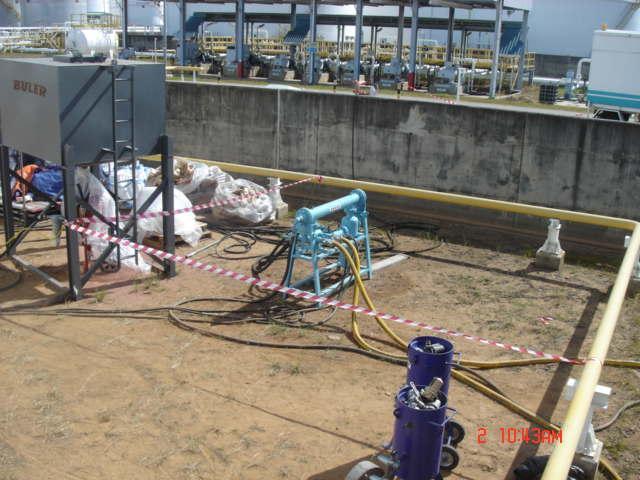 After Cooler and Hopper Setup