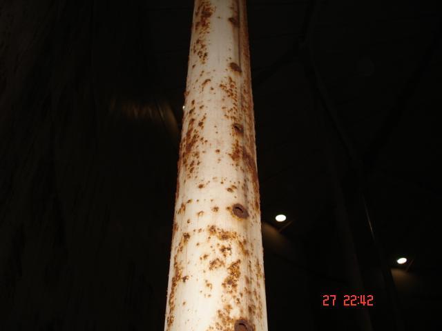 Ladder Before Blasting and Painting