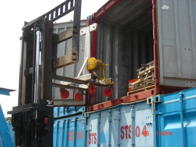 Loading into Containers