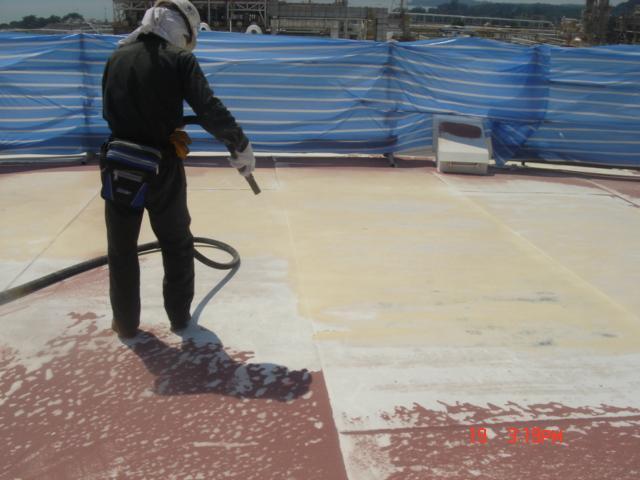 Sweep Blasting Action